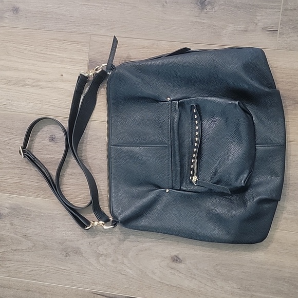 Laggo Joyce bag black leather like new - Picture 1 of 5